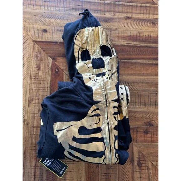 Tipsy Elves Gold Skeleton Costume - Picture 10 of 12